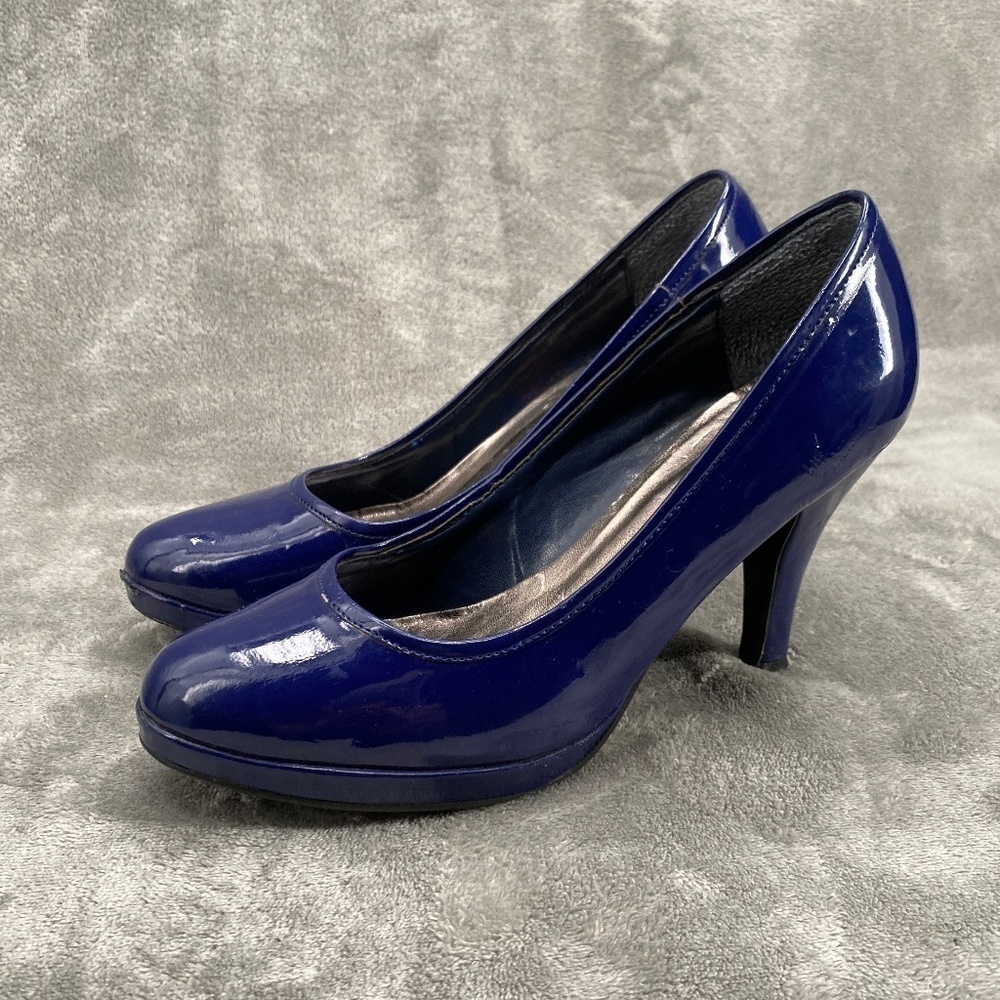 Therapy Shoes Womens Heels Size 9 Purple Slip On